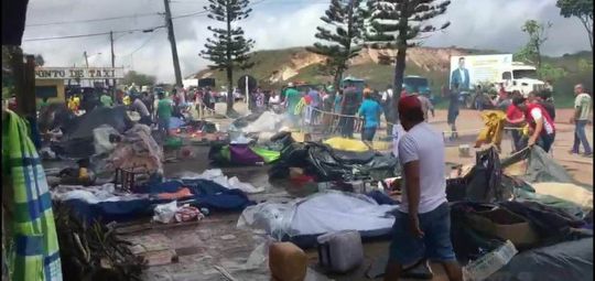 CSP-Conlutas se solidariza com imigrantes venezuelanos expulsos de Roraima