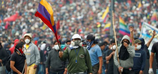 Revolta popular no Equador obriga governo a recuar sobre pacote de austeridade