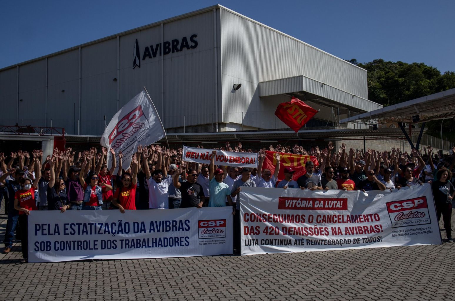 Com mobilização, Sindicato dos Metalúrgicos garante cancelamento das demissões na Avibras