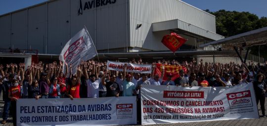Com mobilização, Sindicato dos Metalúrgicos garante cancelamento das demissões na Avibras