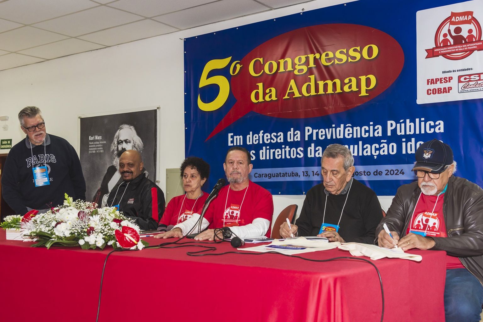 5º Congresso da Admap fortalece organização de aposentados e pensionistas